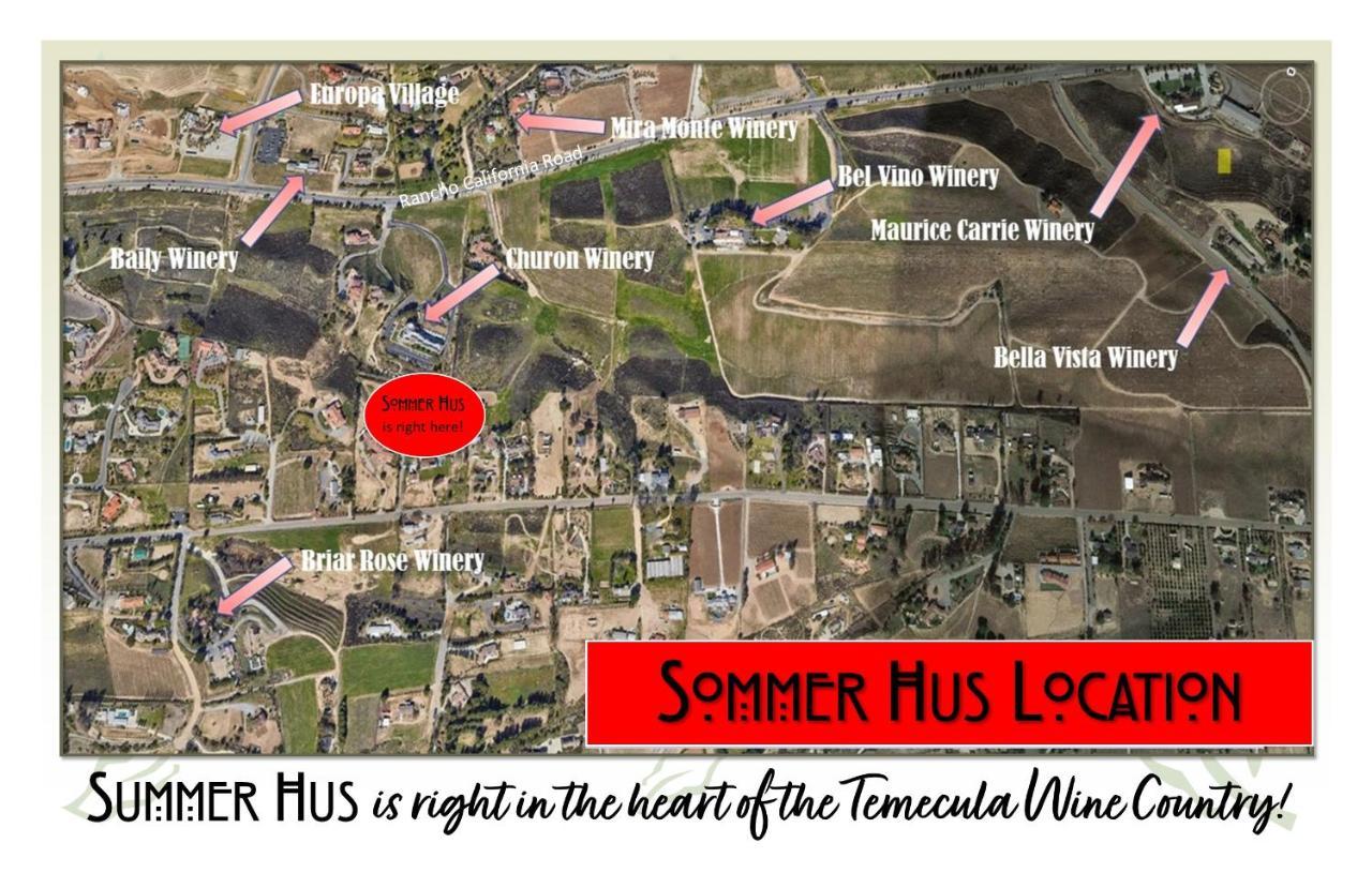 Sommer Hus-Best Value In Southern California Wine Country テメキュラ エクステリア 写真